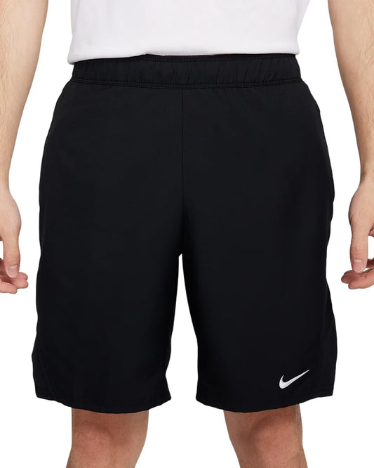 Men’s Black Athletic Training Shorts with Elastic Waistband